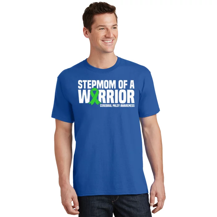 Stepmom Of A Warrior Cerebral Palsy Awareness Gift T-Shirt