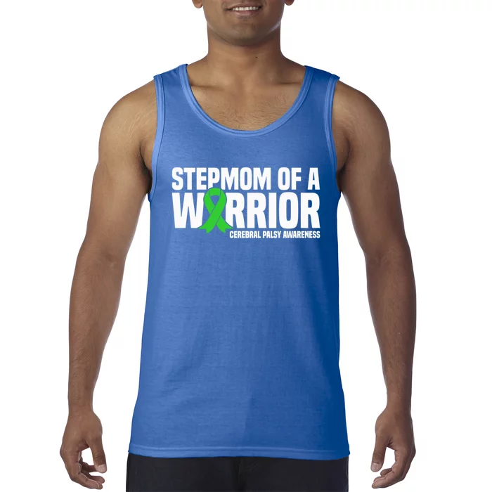 Stepmom Of A Warrior Cerebral Palsy Awareness Gift Tank Top