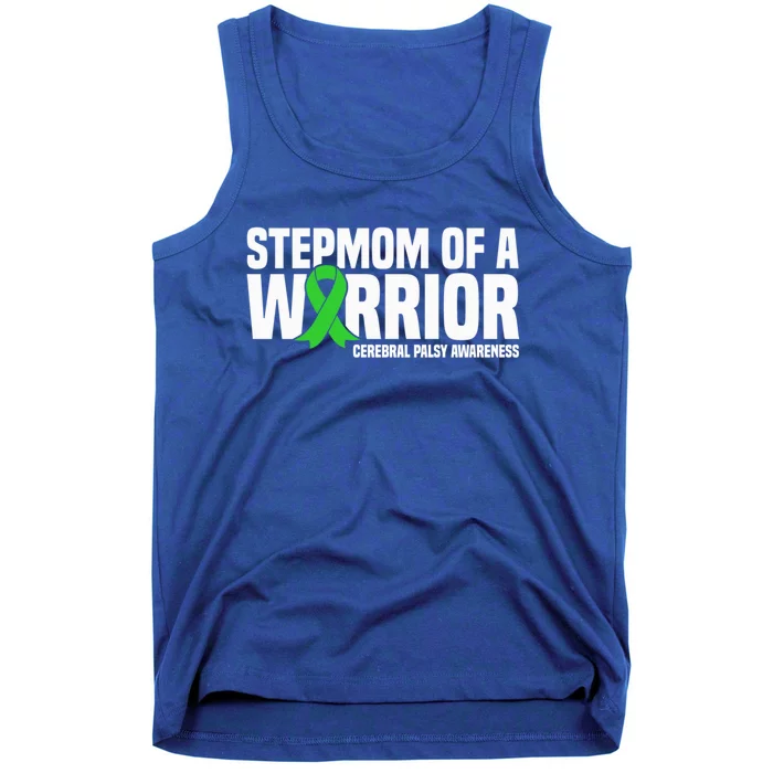 Stepmom Of A Warrior Cerebral Palsy Awareness Gift Tank Top