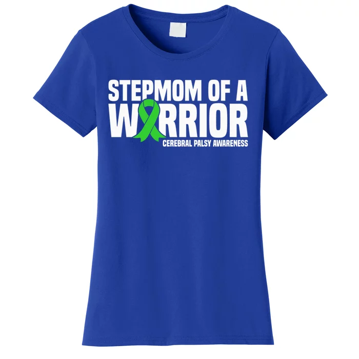 Stepmom Of A Warrior Cerebral Palsy Awareness Gift Women's T-Shirt