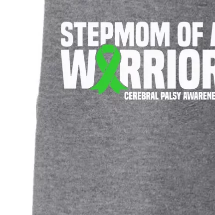 Stepmom Of A Warrior Cerebral Palsy Awareness Gift Doggie 3-End Fleece Hoodie