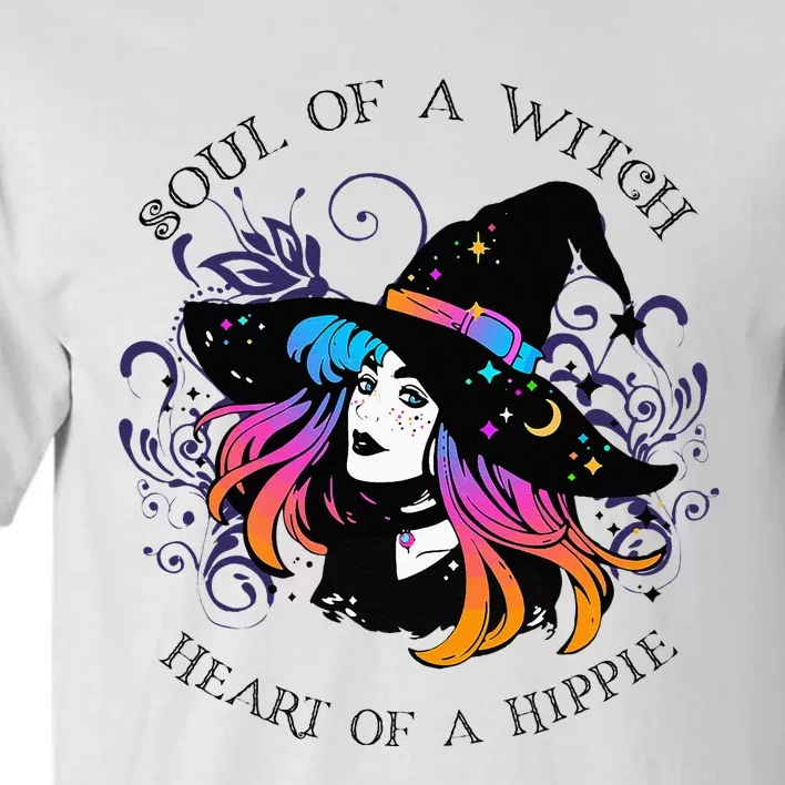 Soul Of A Witch Heart Of A Hippie Tall T-Shirt