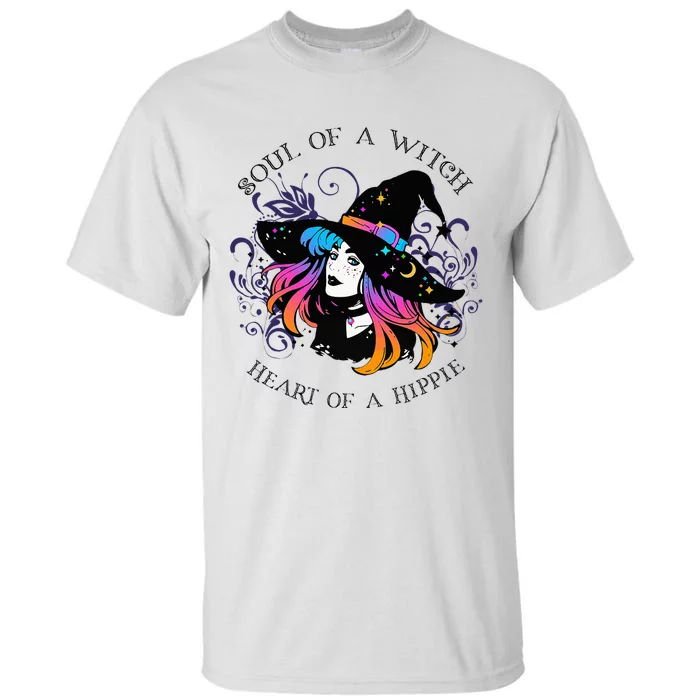 Soul Of A Witch Heart Of A Hippie Tall T-Shirt