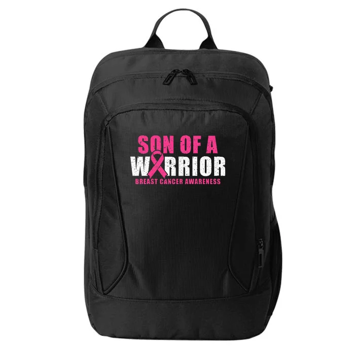 Son Of A Warrior Breast Cancer Awareness City Backpack