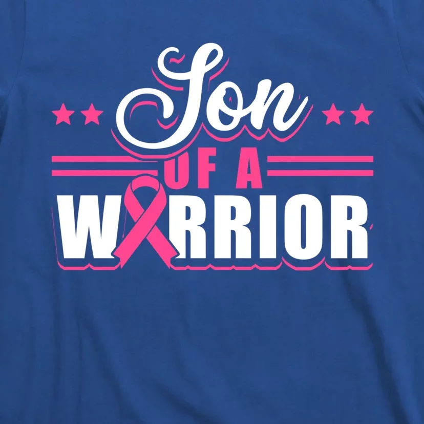 Son Of A Warrior Breast Cancer Prevention Gift T-Shirt