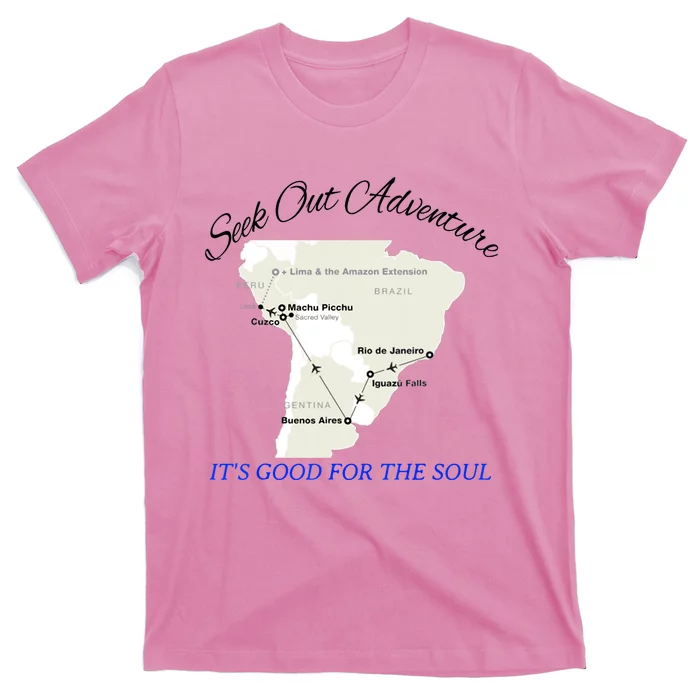 Seek Out Adventure... Its Good For The Soul Graphic Art T-Shirt