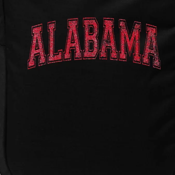 State Of Alabama Varsity Style Text Bama Pride State Flag Impact Tech Backpack