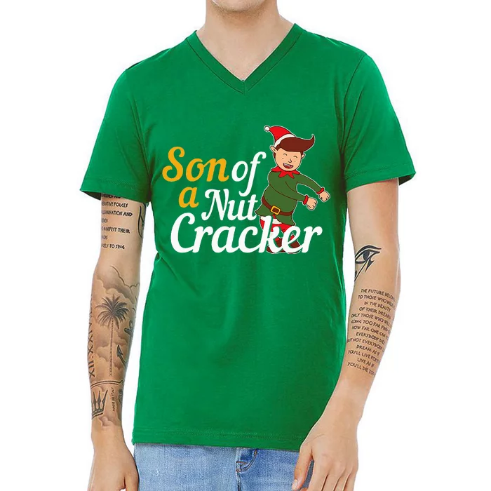 Son Of A Nutcracker V-Neck T-Shirt