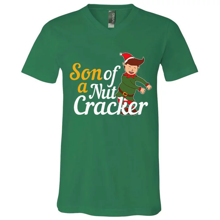 Son Of A Nutcracker V-Neck T-Shirt