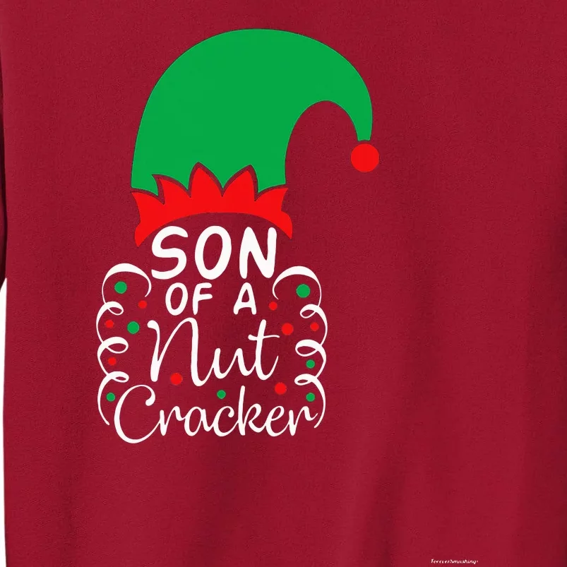 Son Of A Nutcracker Funny Christmas Pajama Tall Sweatshirt