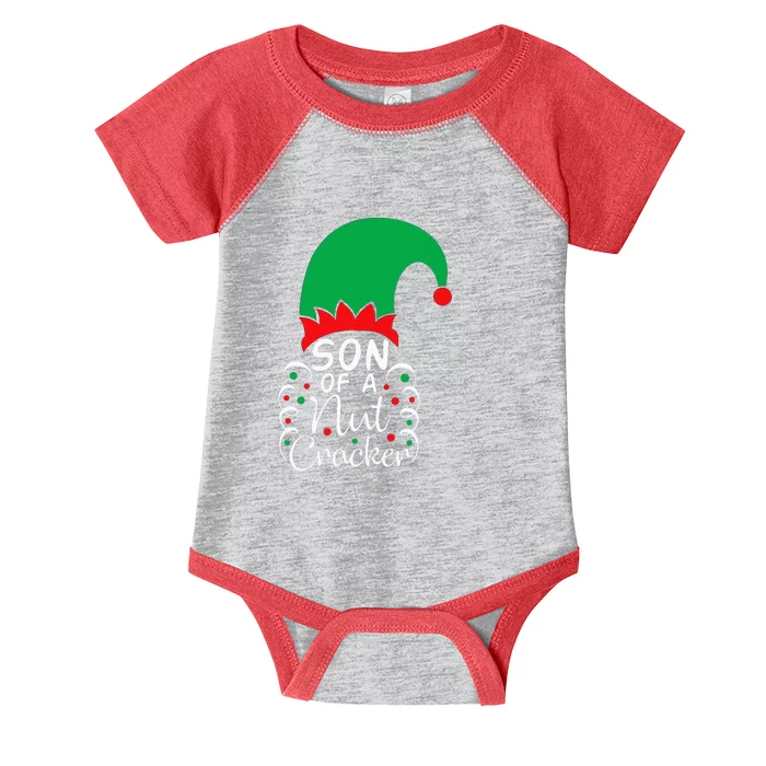 Son Of A Nutcracker Funny Christmas Pajama Infant Baby Jersey Bodysuit