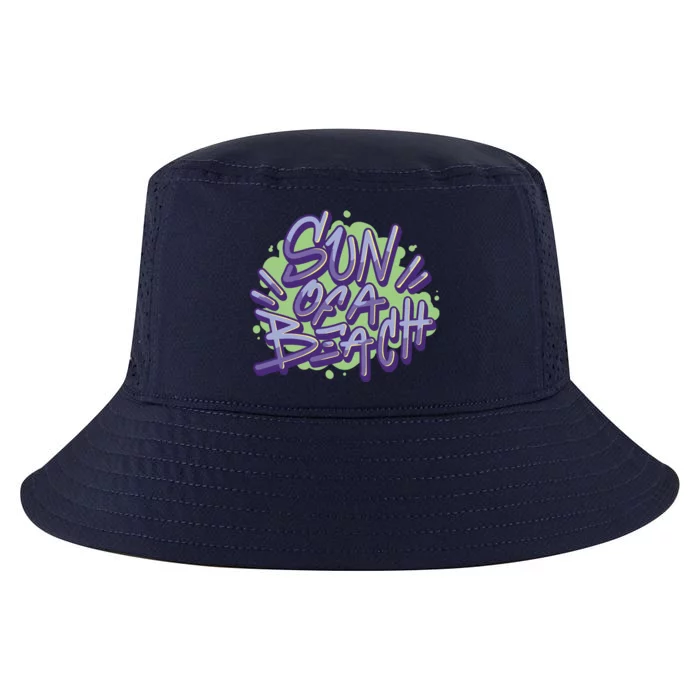 Sun Of A Beach Graffiti Summer Cool Comfort Performance Bucket Hat