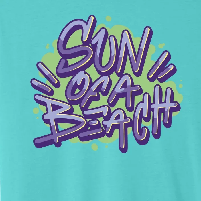 Sun Of A Beach Graffiti Summer ChromaSoft Performance T-Shirt