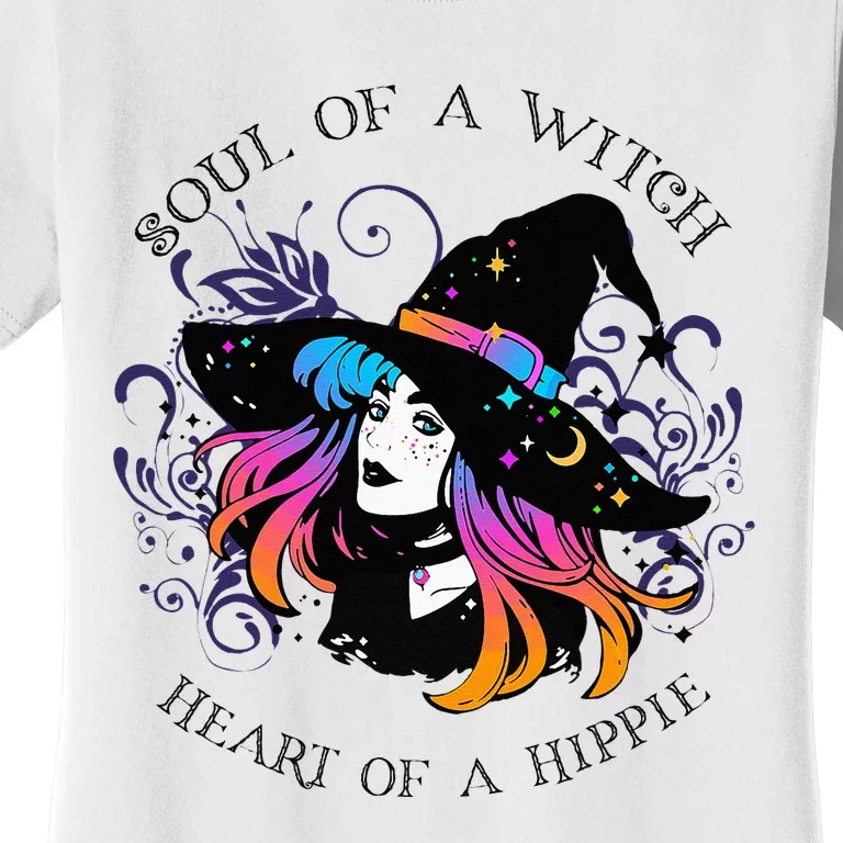 Soul Of A Witch Heart Of A Hippie Women's T-Shirt