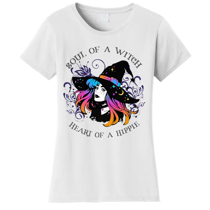 Soul Of A Witch Heart Of A Hippie Women's T-Shirt