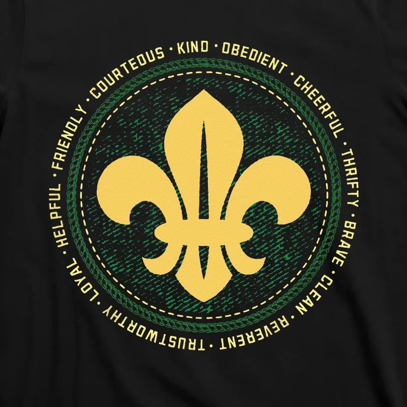 Scout Oath And Law Scout Member And T-Shirt