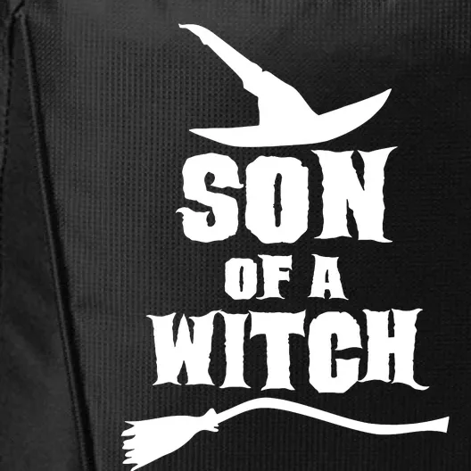 Son Of A Witch Funny Witch Inspired Gifts City Backpack