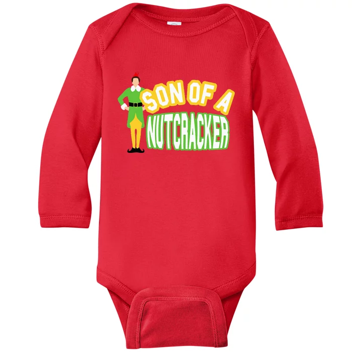 Son Of A Nutcracker Baby Long Sleeve Bodysuit