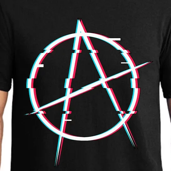 Symbol Of Anarchy Anti Government Steam Pajama Set