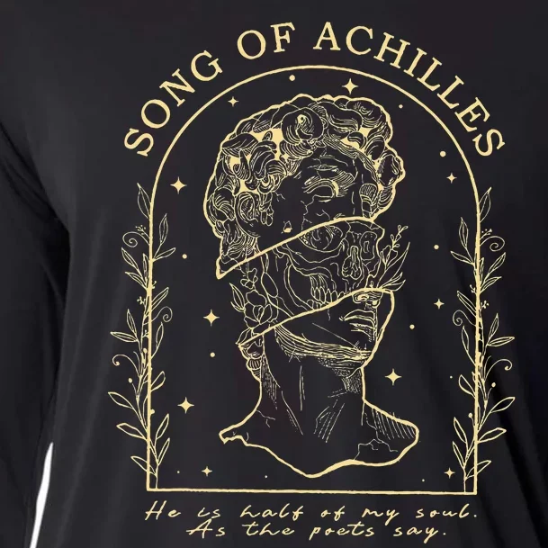 Song Of Achilles He Is Half Of My Soul As The Poets Say Cooling Performance Long Sleeve Crew