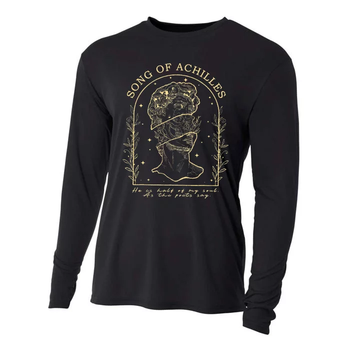 Song Of Achilles He Is Half Of My Soul As The Poets Say Cooling Performance Long Sleeve Crew