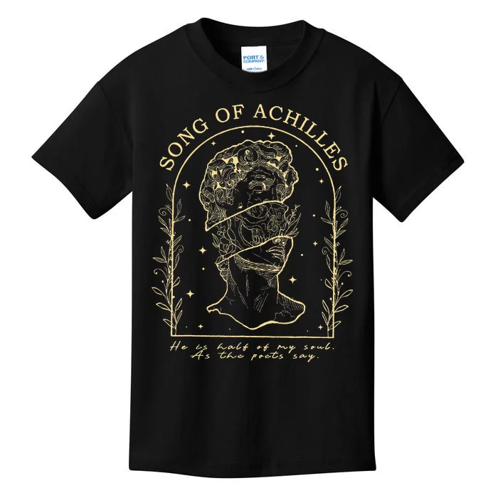 Song Of Achilles He Is Half Of My Soul As The Poets Say Kids T-Shirt