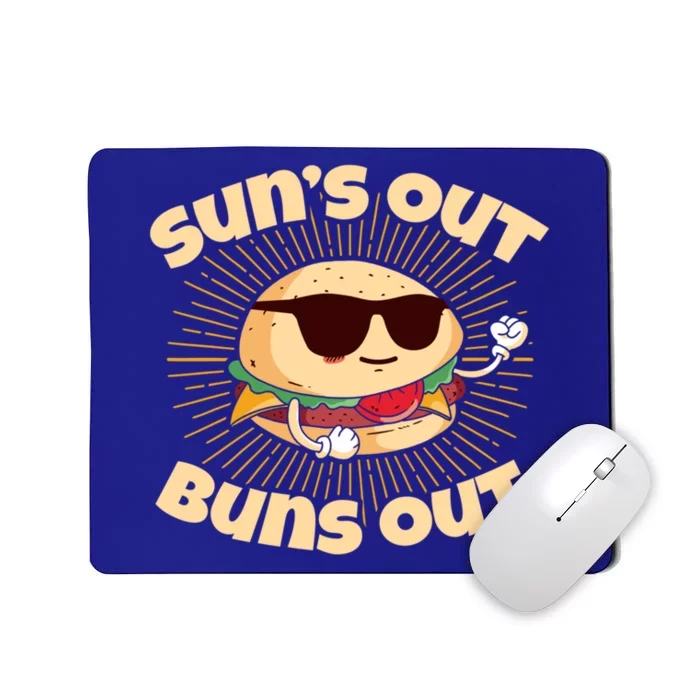 Suns Out Buns Out Summer Fun Beach Getaway Gift Mousepad