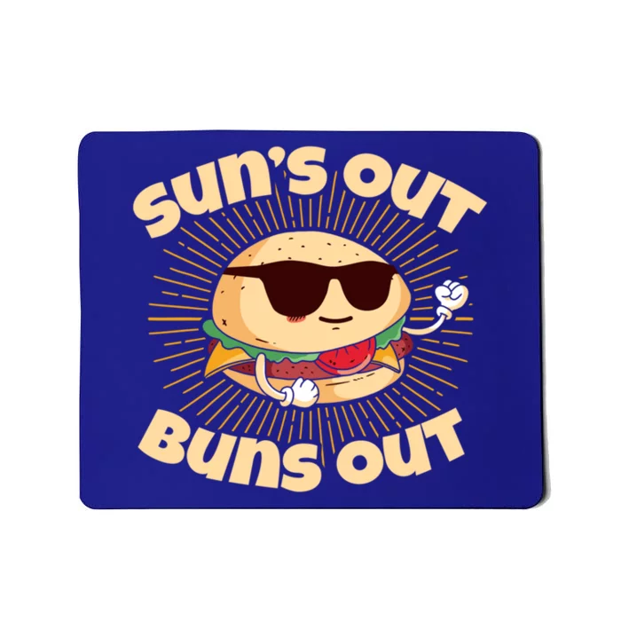 Suns Out Buns Out Summer Fun Beach Getaway Gift Mousepad