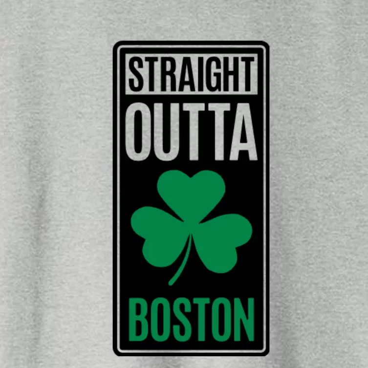 Straight Outta Boston Women's Crop Top Tee