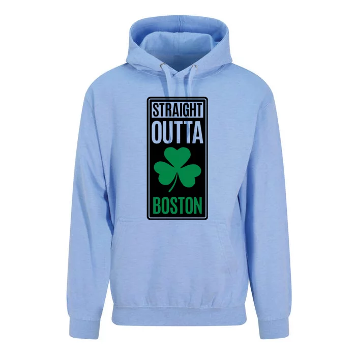 Straight Outta Boston Unisex Surf Hoodie