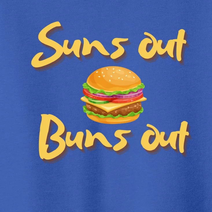 Suns Out Buns Out Cheeseburger Grill Griddle Great Gift Toddler T-Shirt