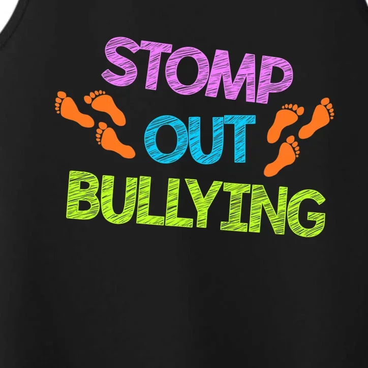 Stomp Out Bullying Anti Bully Equality Novelty Performance Tank