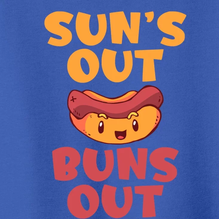 Suns Out Buns Out Hotdog Lover Gift Toddler T-Shirt