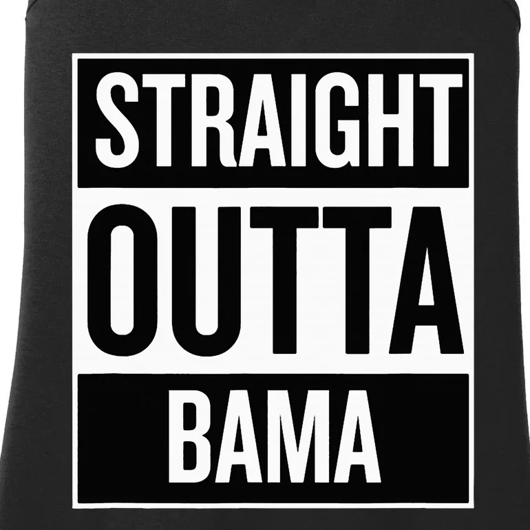 Straight Outta Bama Ladies Essential Tank