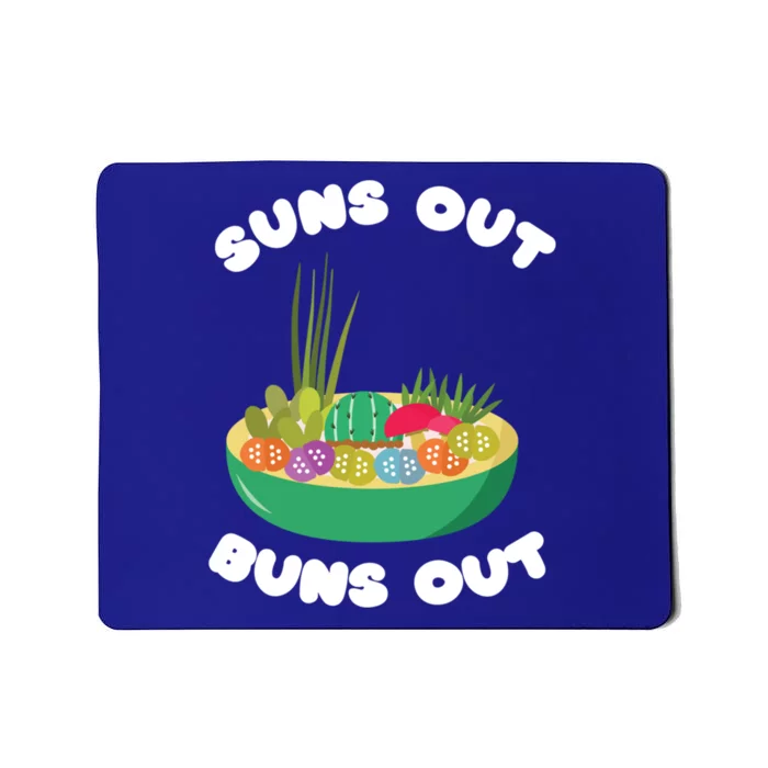 Suns Out Buns Out Lithops Succulent Plant Gift Mousepad