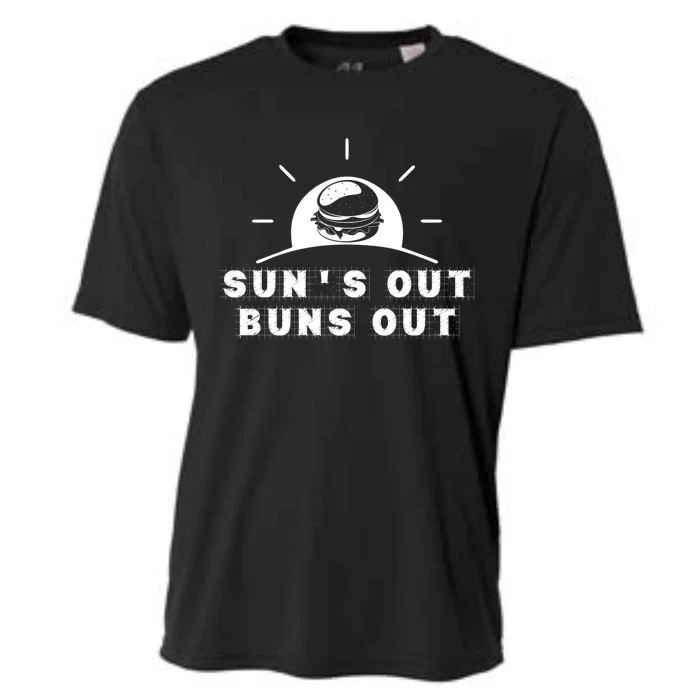 Suns Out Buns Out Summer Gift Cooling Performance Crew T-Shirt