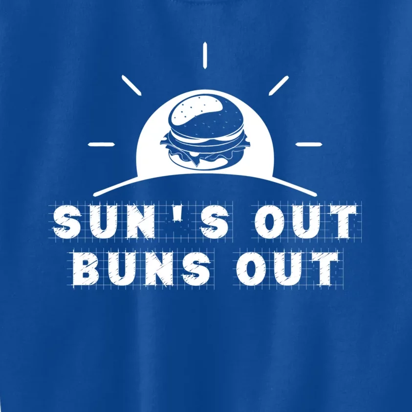 Suns Out Buns Out Summer Gift Kids Sweatshirt