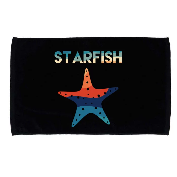 Starfish Ocean Beach Microfiber Hand Towel