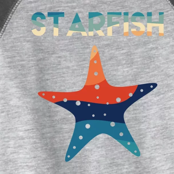 Starfish Ocean Beach Toddler Fine Jersey T-Shirt