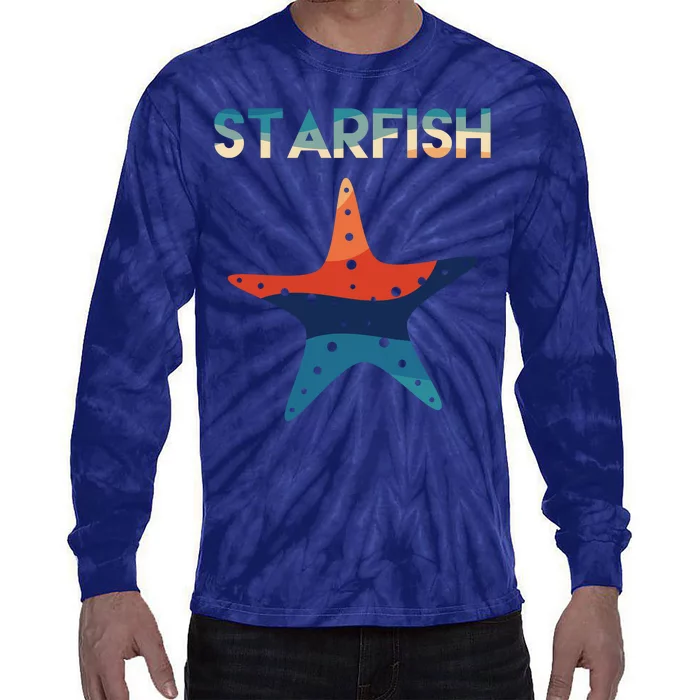 Starfish Ocean Beach Tie-Dye Long Sleeve Shirt