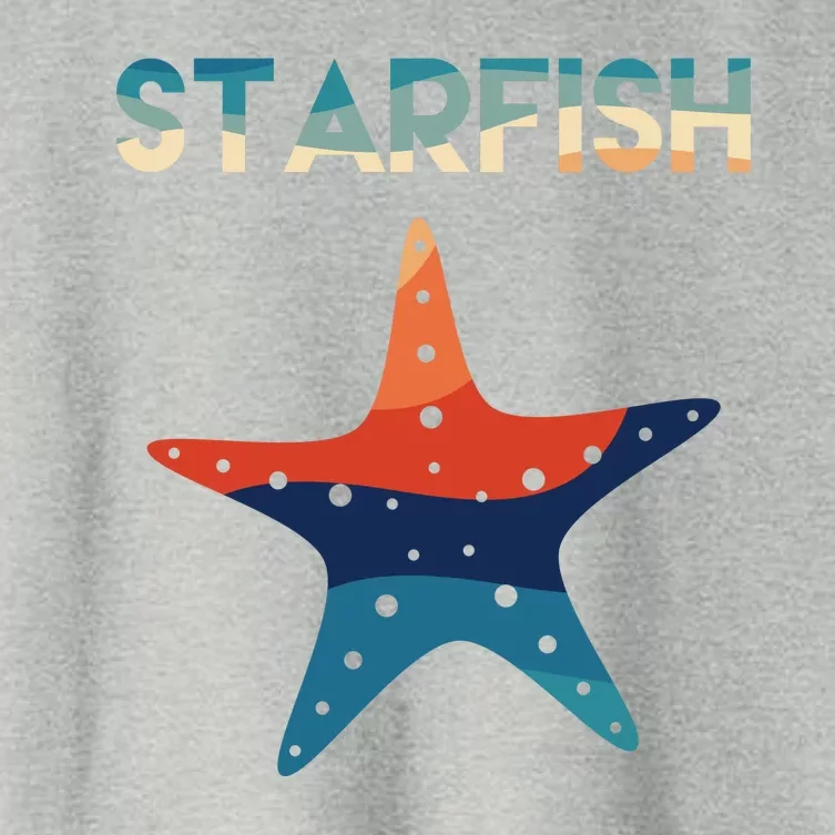 Starfish Ocean Beach Women's Crop Top Tee