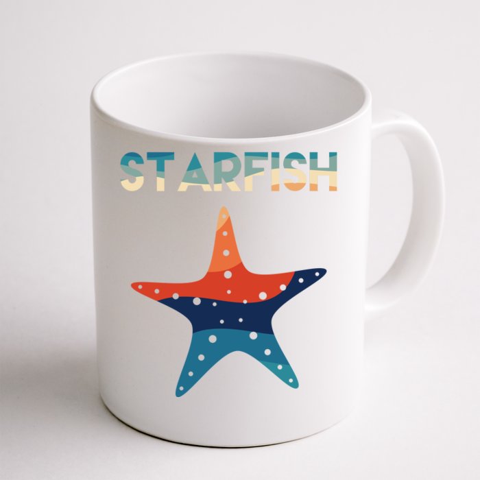 Starfish Ocean Beach Front & Back Coffee Mug