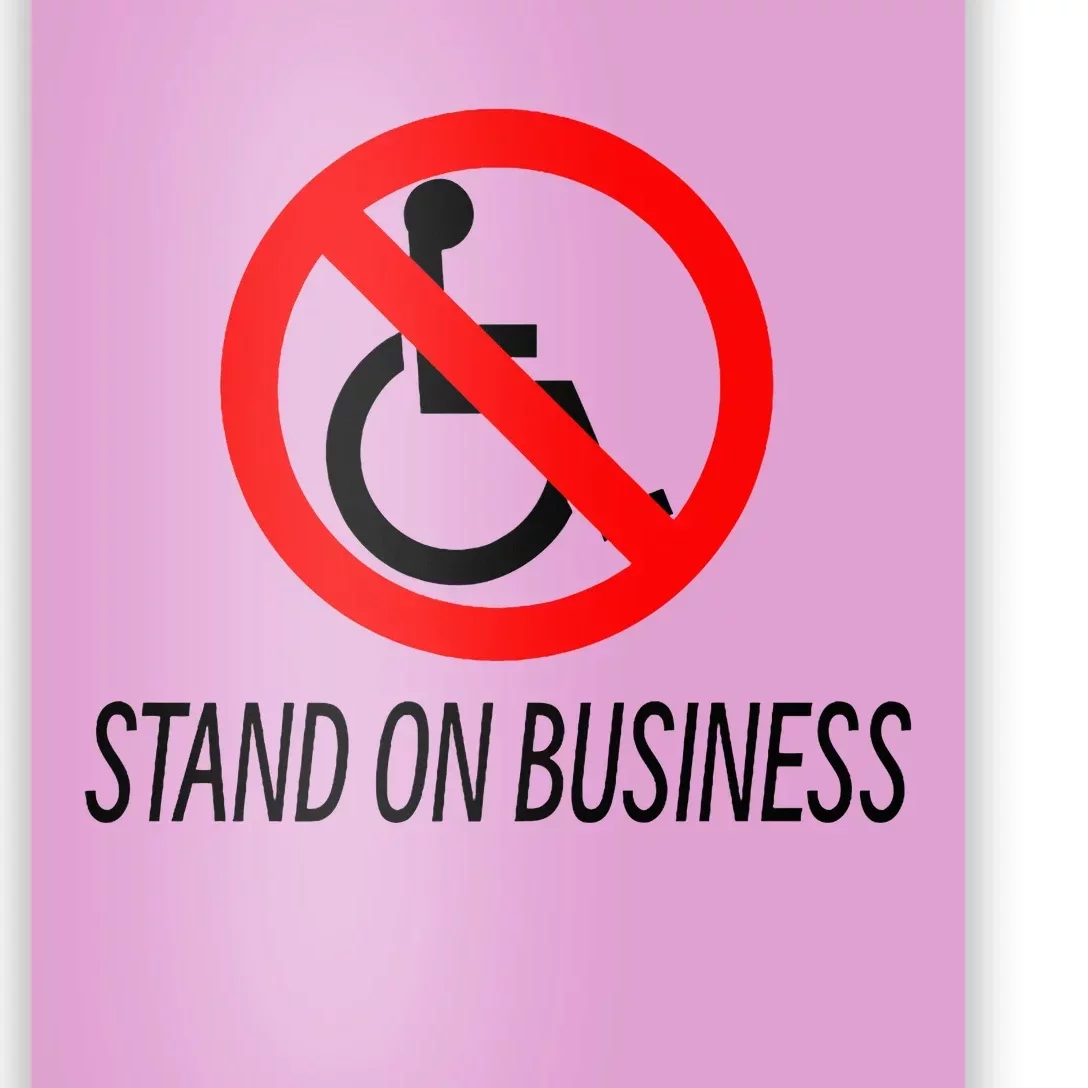 Stand On Business Poster