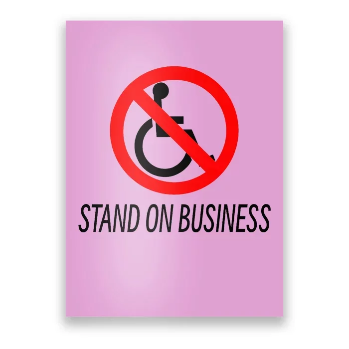 Stand On Business Poster