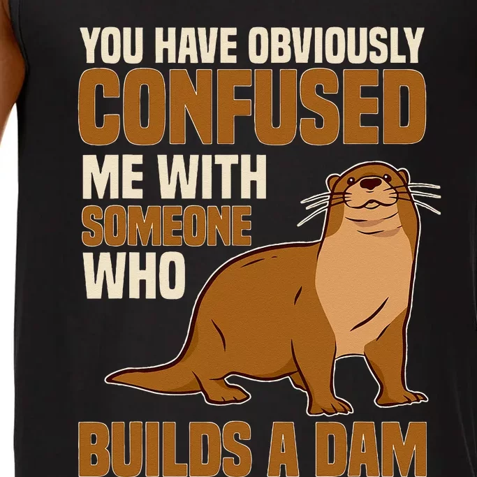 Sea Otter Builds Dam Animal Mammal Comfort Colors® Tank Top