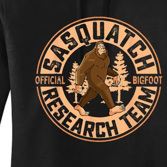 Sasquatch Official Bigfoot Research Team Women's Pullover Hoodie