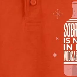 Sobriety Is Not In My Vodkabulary Dry Zone Grid Performance Polo