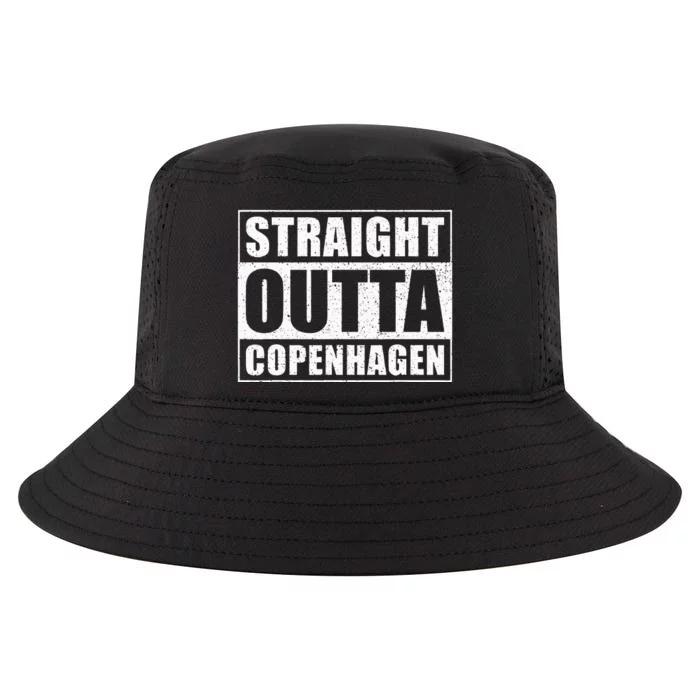 Straight Outta Copenhagen Denmark Copenhagen Cool Comfort Performance Bucket Hat