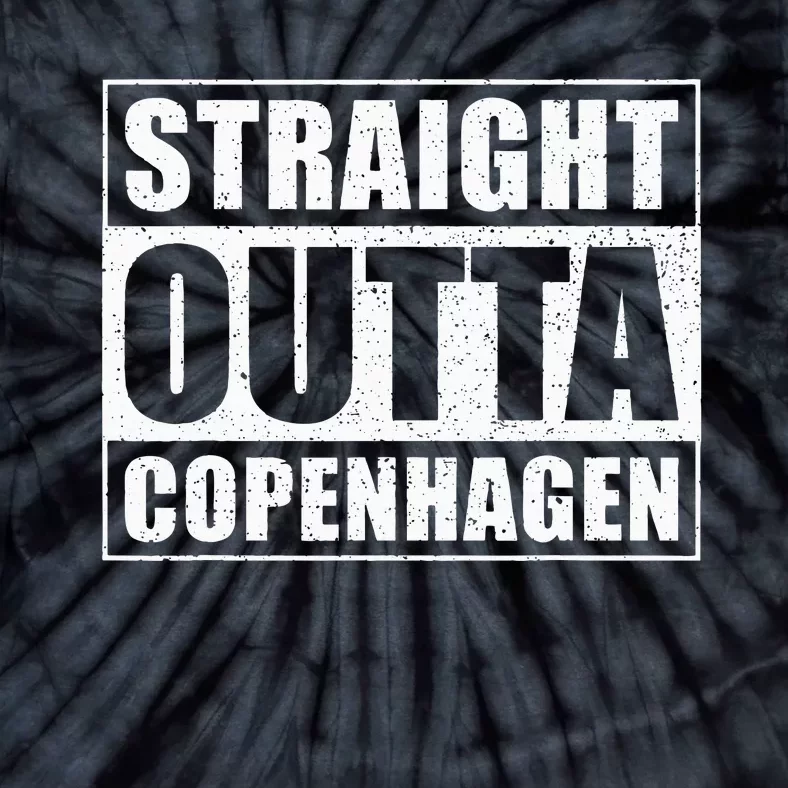 Straight Outta Copenhagen Denmark Copenhagen Tie-Dye T-Shirt