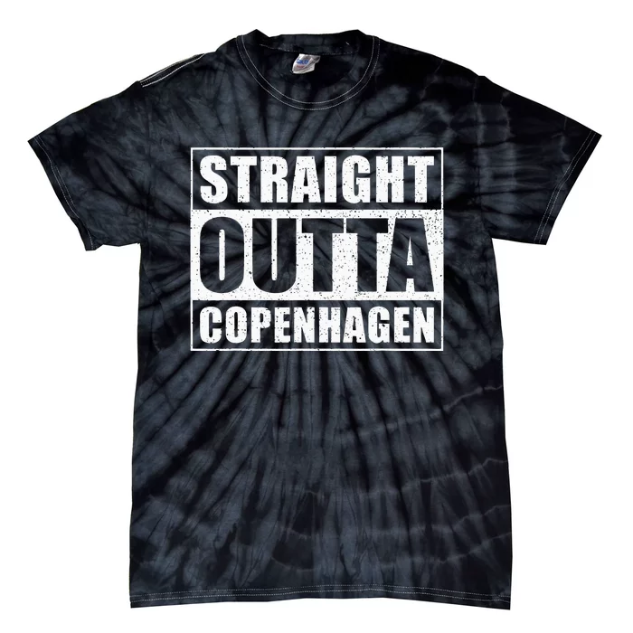 Straight Outta Copenhagen Denmark Copenhagen Tie-Dye T-Shirt